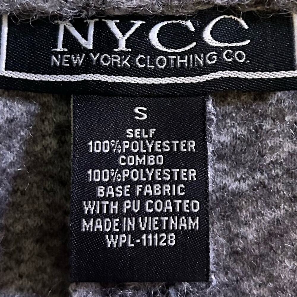 NYCC Women's Gray Boucle Jacket, Size Small, Polyester - Picture 7 of 13